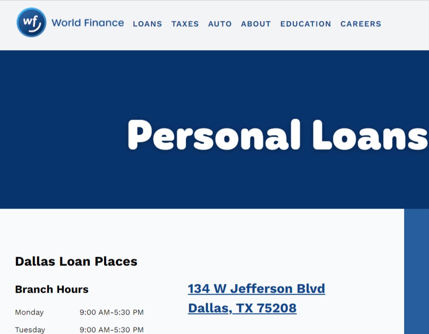 World Finance