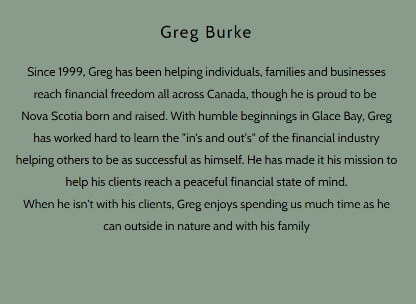 J G Burke Investments & Financial Planning
