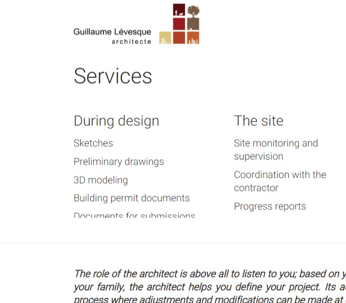Guillaume Lévesque architect