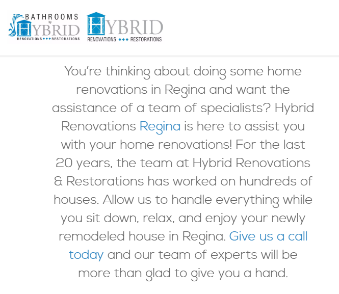 Hybrid Renovations & Restorations