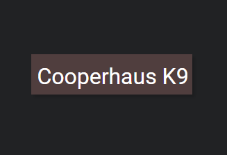 Cooperhaus K9