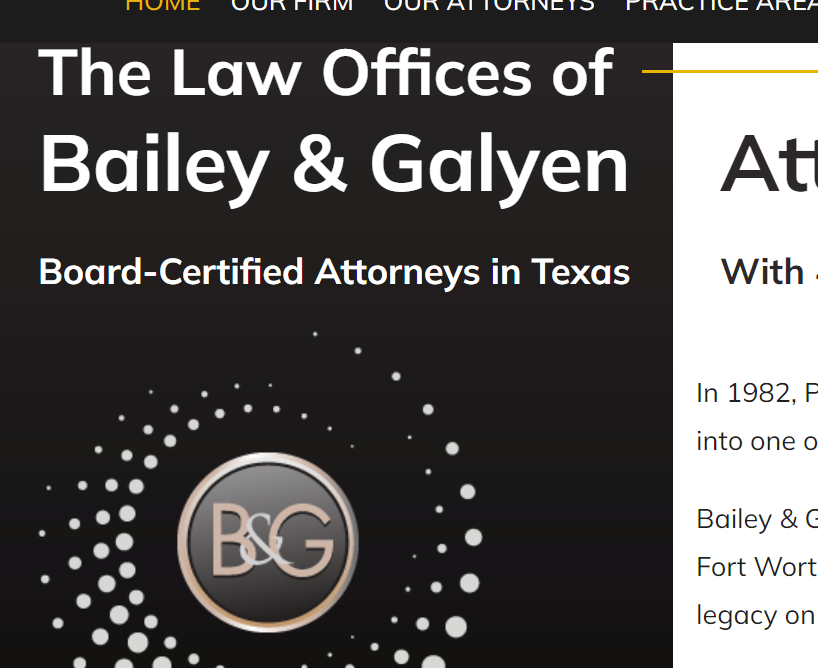 Bailey & Galyen Attorneys at Law