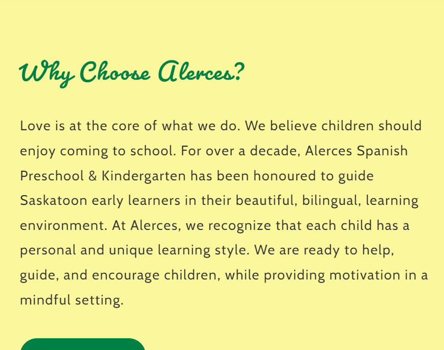 Alerces Spanish Preschool & Kindergarten