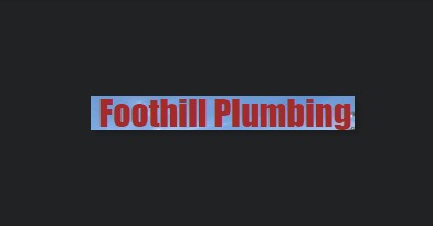 Foothill Plumbing