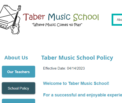 Taber Music School
