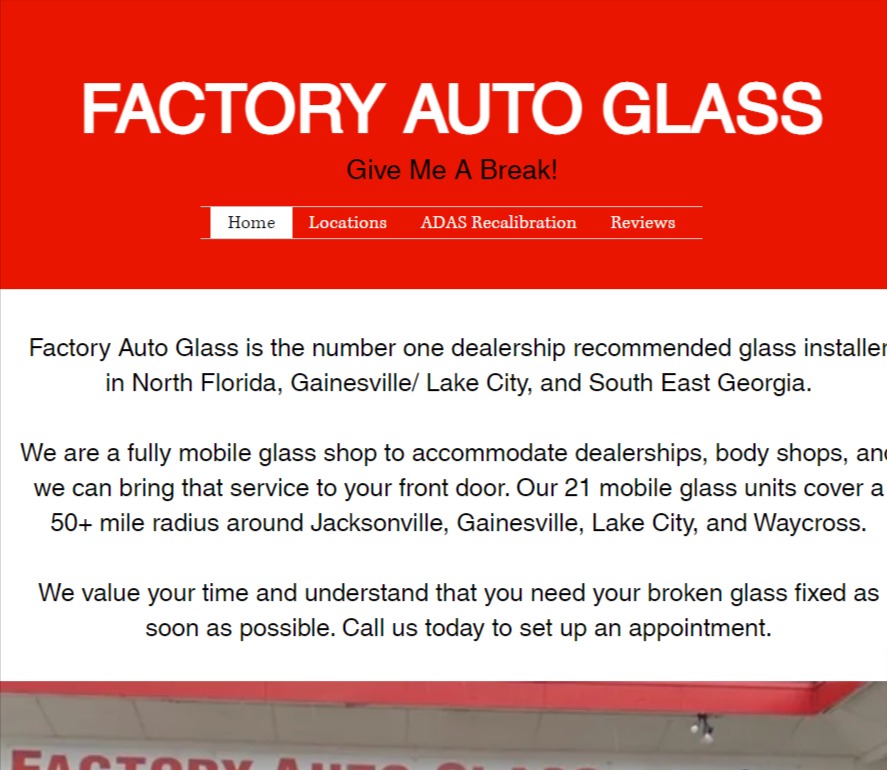 Factory Auto Glass