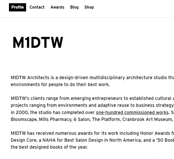 M1DTW Architects