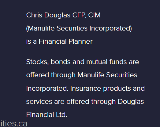 Douglas Financial Ltd.
