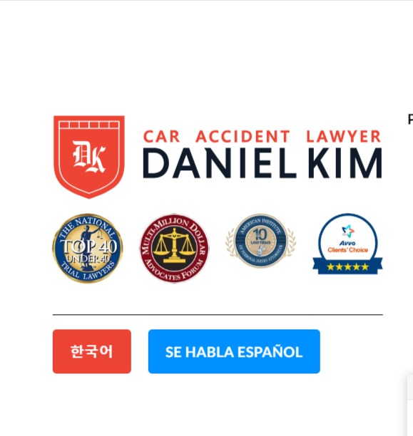 Car Accident Lawyer Daniel Kim