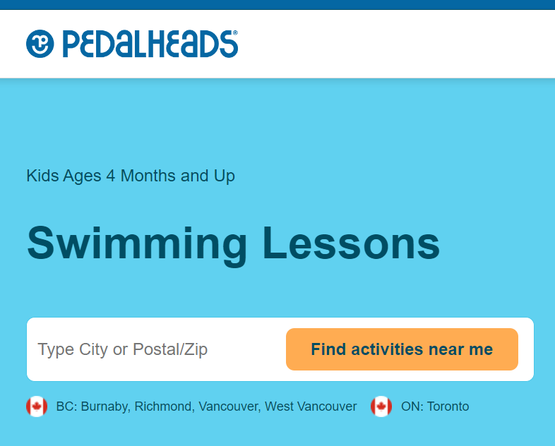 Pedalheads Swim Fitness 2000 l Swim Lessons Burnaby