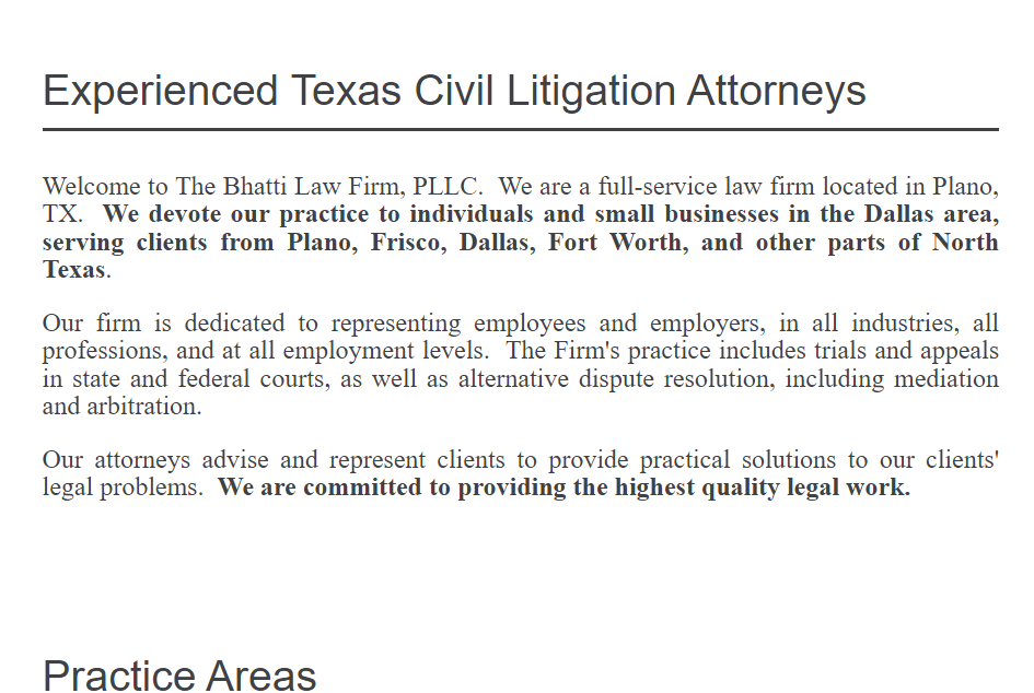 The Bhatti Law Firm