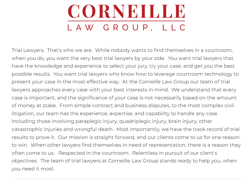 Corneille Law Group