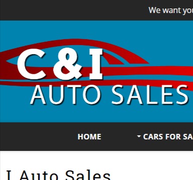 C & I Auto Sales
