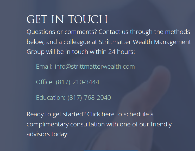 Strittmatter Wealth Management Group, LLC