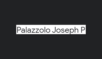 Palazzolo Joseph P