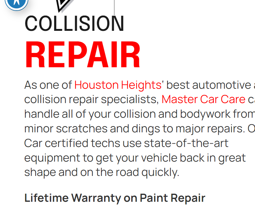 Master Car Care & Collision