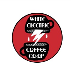 White Electric Coffee