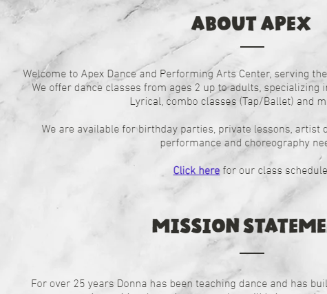 Apex Dance & Performing Arts