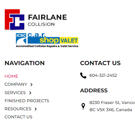 Fairlane Collision Repairs Ltd