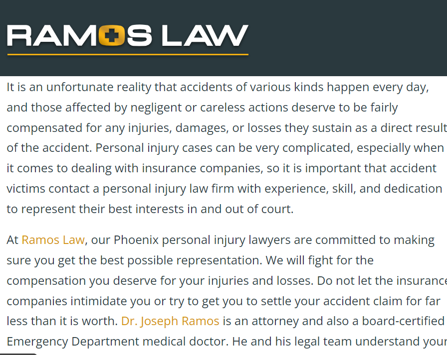 Ramos Law Injury Firm