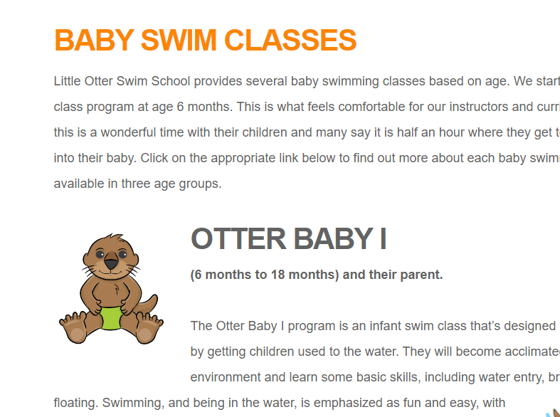 Little Otter Swim School