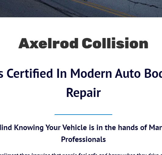 Axelrod Collision Center