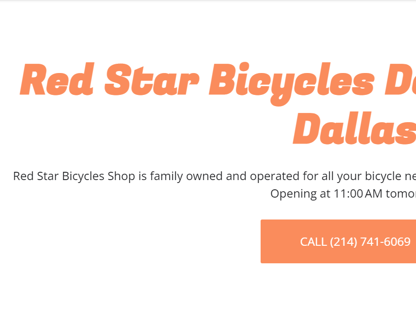 Red Star Bicycles Design District Dallas