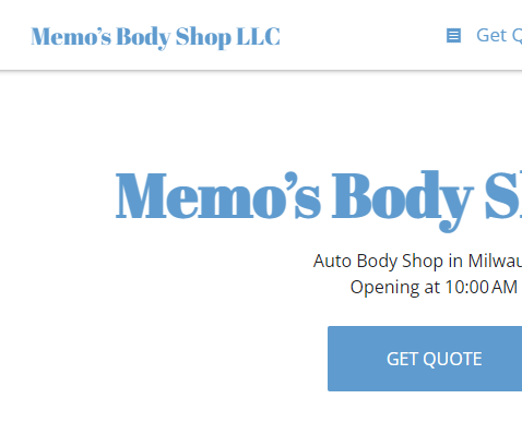 Memo’s Body Shop LLC
