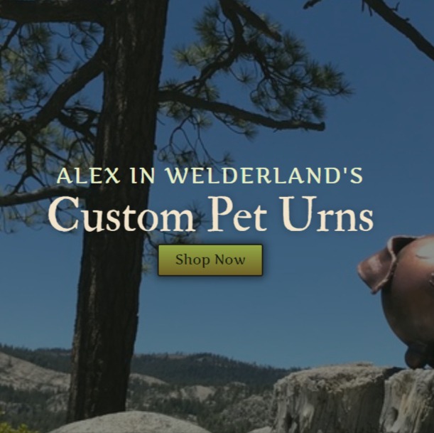 Alex In Welderland Pet Urns