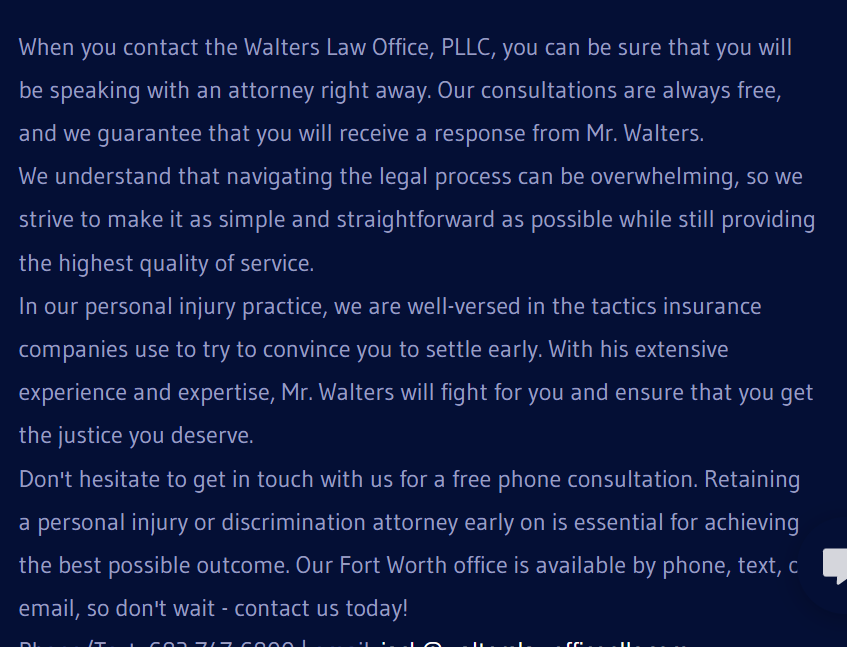 Walters Law Office, PLLC
