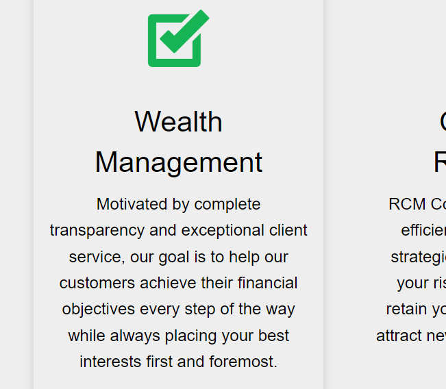 RCM Wealth Advisors