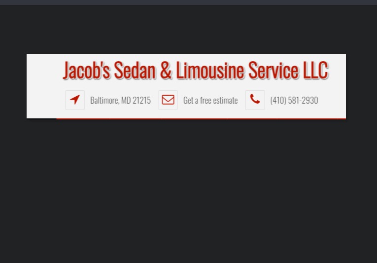 Jacob's Sedan & Limousine Service LLC | Limousine, Executive Transportation Baltimore MD