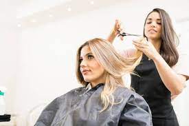 June Croken hairdresser on fire