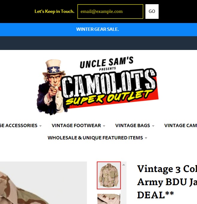 CAMOLOTS.COM (Presented By Uncle Sam’s)