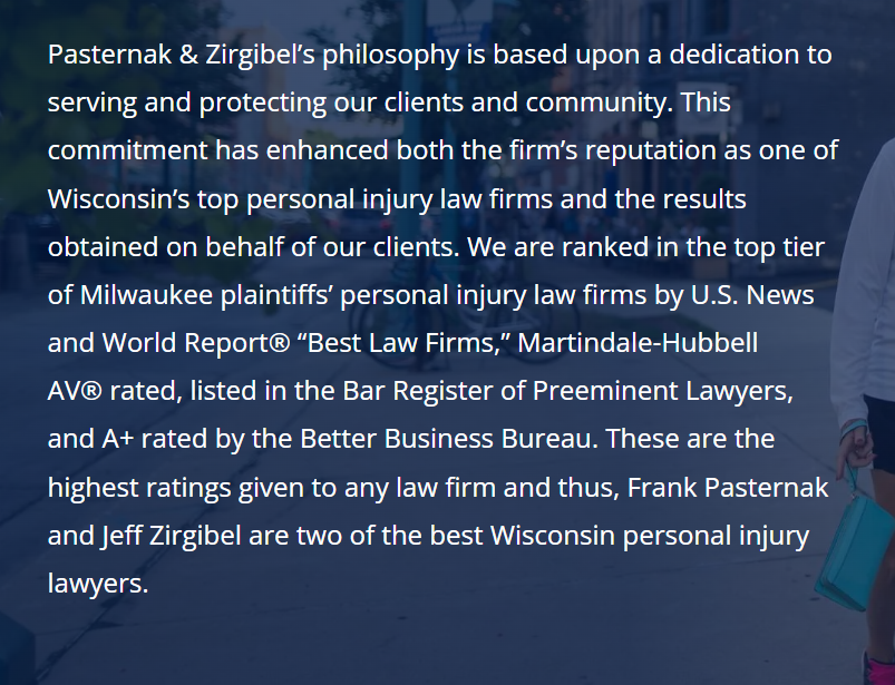 Pasternak & Zirgibel S.C.