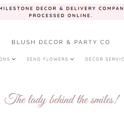 Blush Decor-Party Co