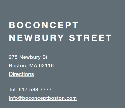 BoConcept Newbury Street