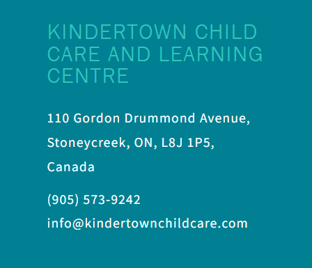 Kindertown Child Care and Learning Centre