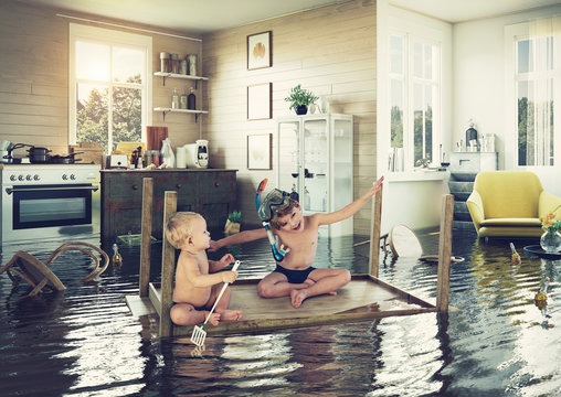 NY Water damage Cleanup & Removal - Flooded Downtown Manhattan