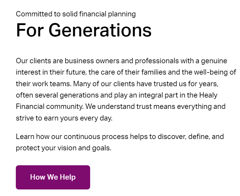 Healy Financial Planning