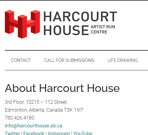 Harcourt House Artist Run Centre