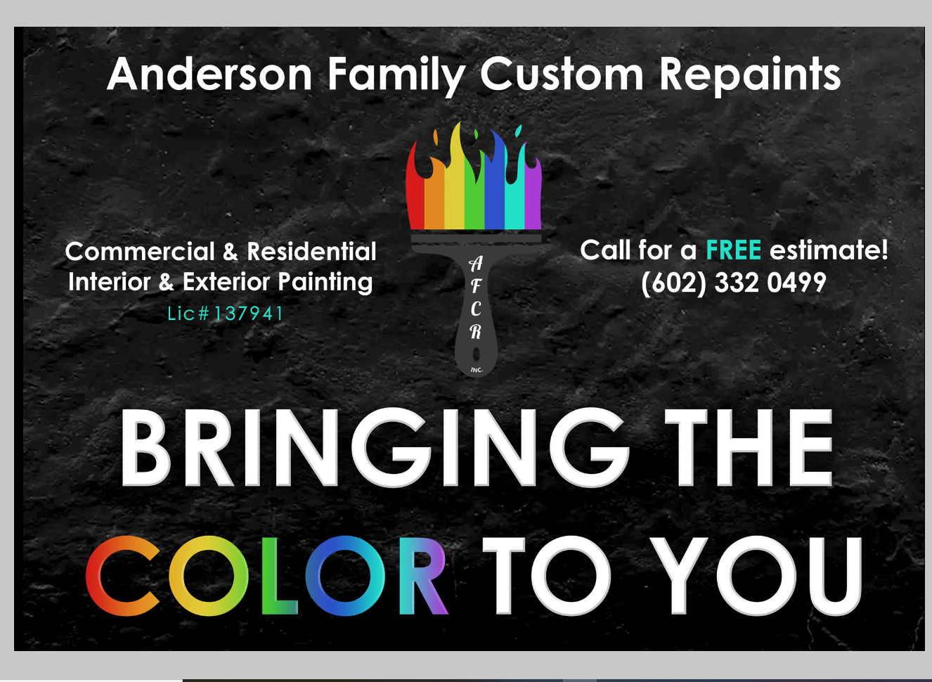 Anderson Family Custom Repaints