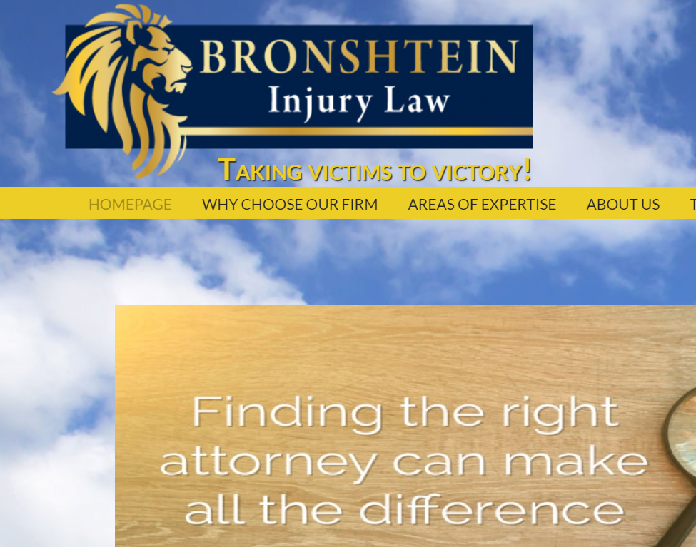 Bronshtein Injury Law