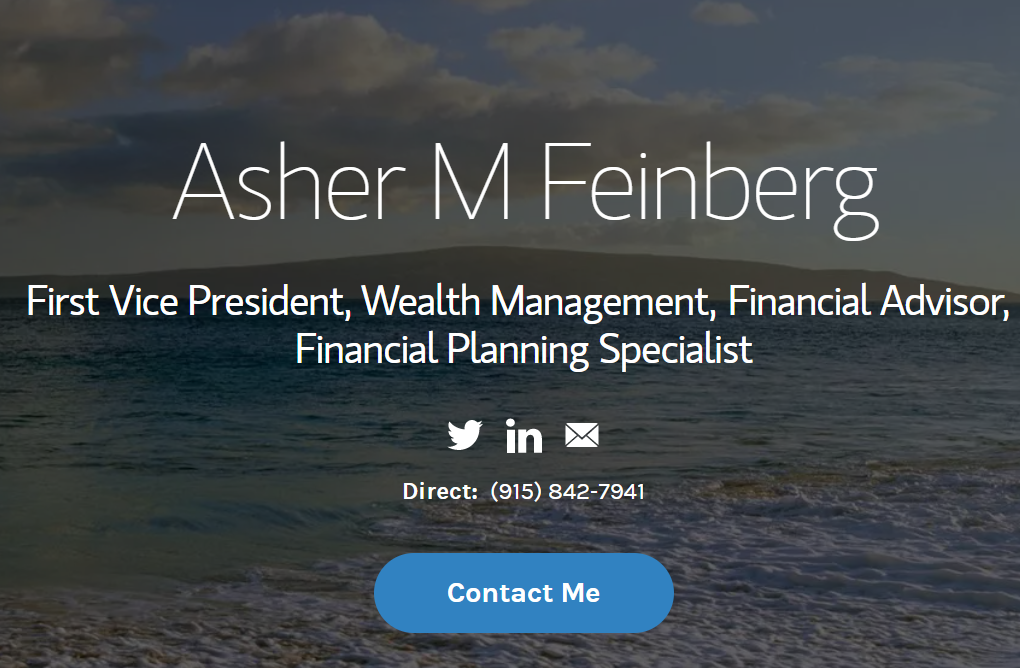 Asher M Feinberg - Morgan Stanley