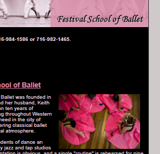 Festival School Of Ballet