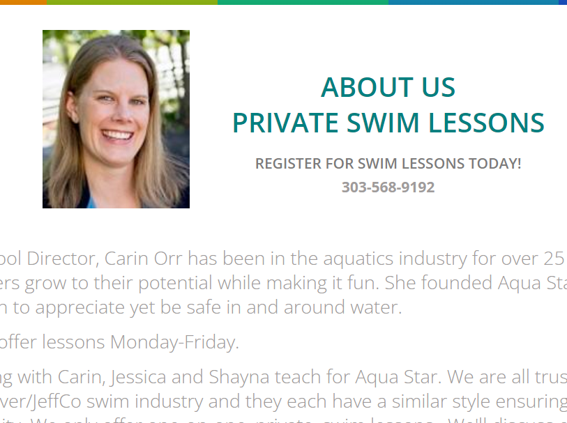 Aqua Star Swim Lessons