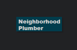 Neighborhood Plumber & Drain Service