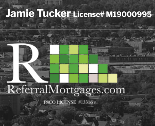 Jamie Tucker - Referral Mortgages Inc - Mortgage Agent