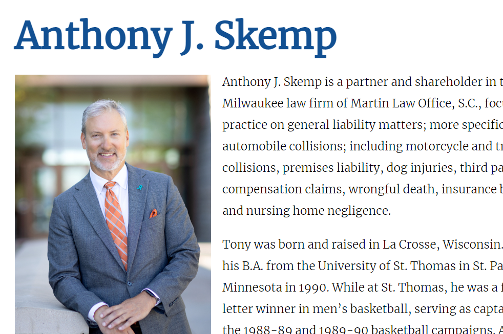 Skemp, Anthony J