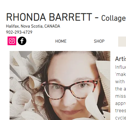 Rhonda Barrett - Collage Artist